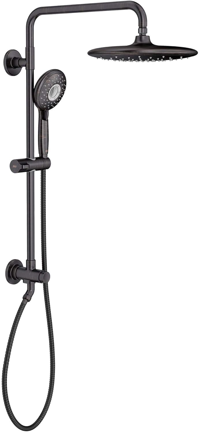 American Standard 9038804.002 Spectra Versa System with Rain Showerhead and Hand Shower, 1.8 GPM, Polished Chrome