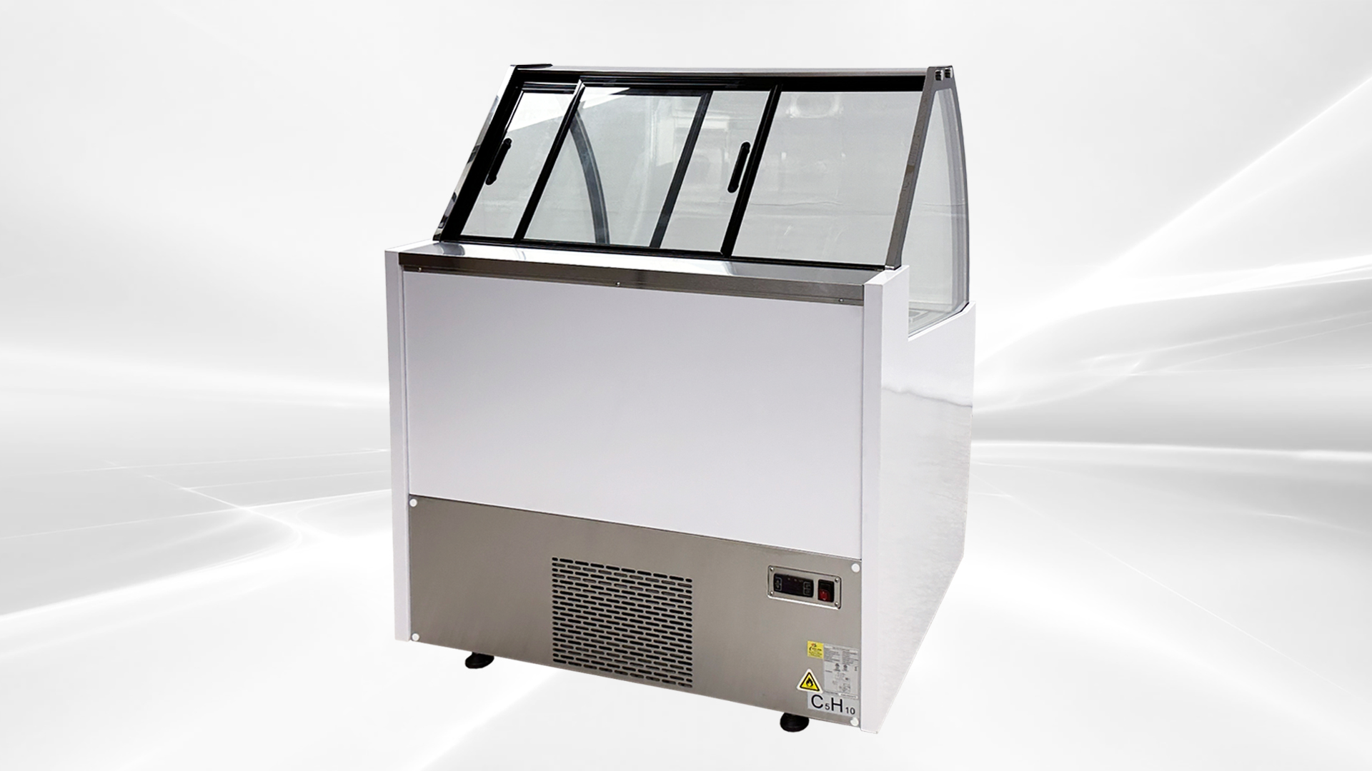 42" Gelato Dipping Cabinet Cooler Depot 7 pan DW-7R
