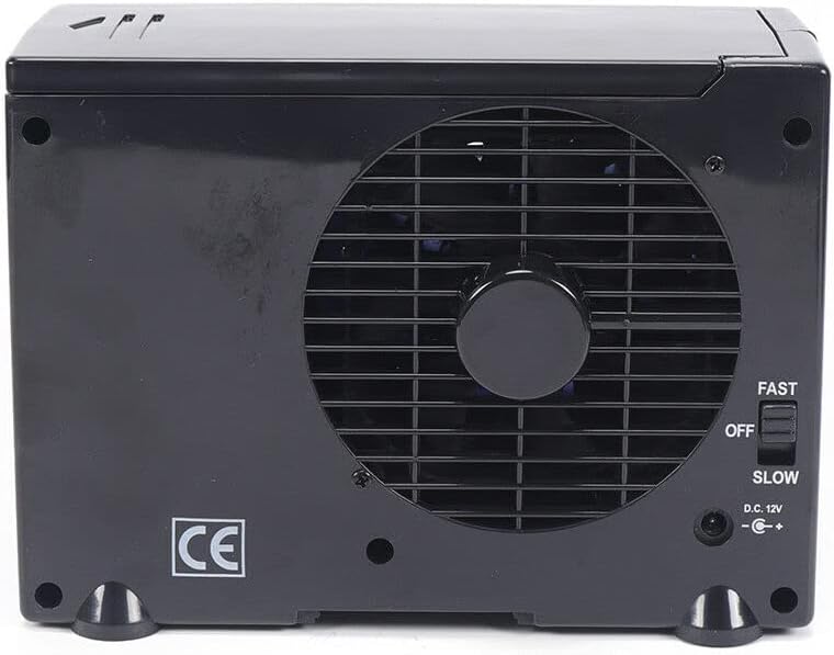 Adjustable Mini Air Conditioner Cooler - 12V Portable Car Air Conditioner Cooling Fan,Car Truck Air Cooler - Mini Air Cooler For Truck VehicleCooling Fan Water Ice Evaporative Pack of 2