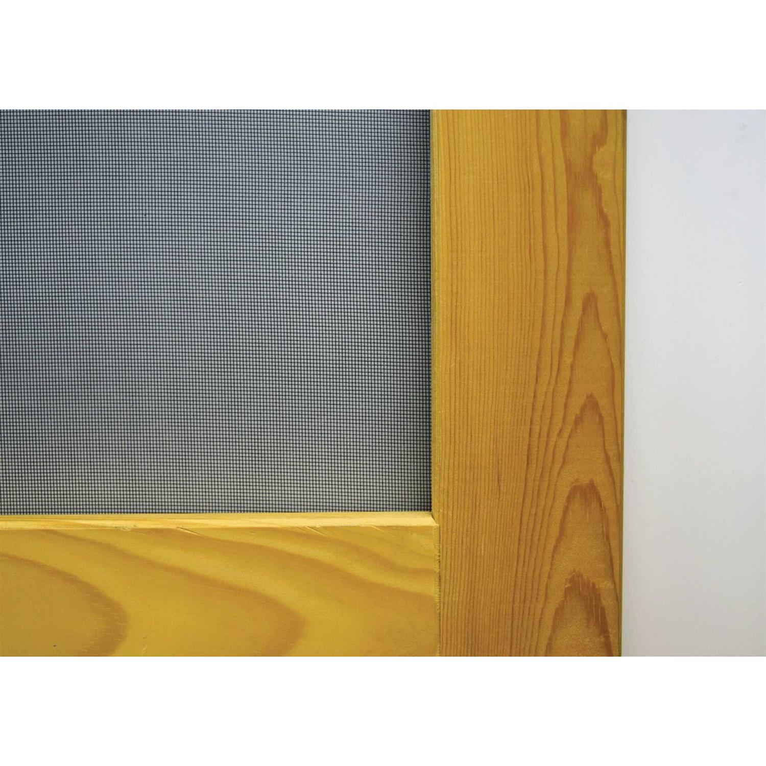 Screen Tight 36 in. x 80 in. Chesapeake Series Reversible Wood Screen Door with Medium Pet Flap - Pet Supplies online store