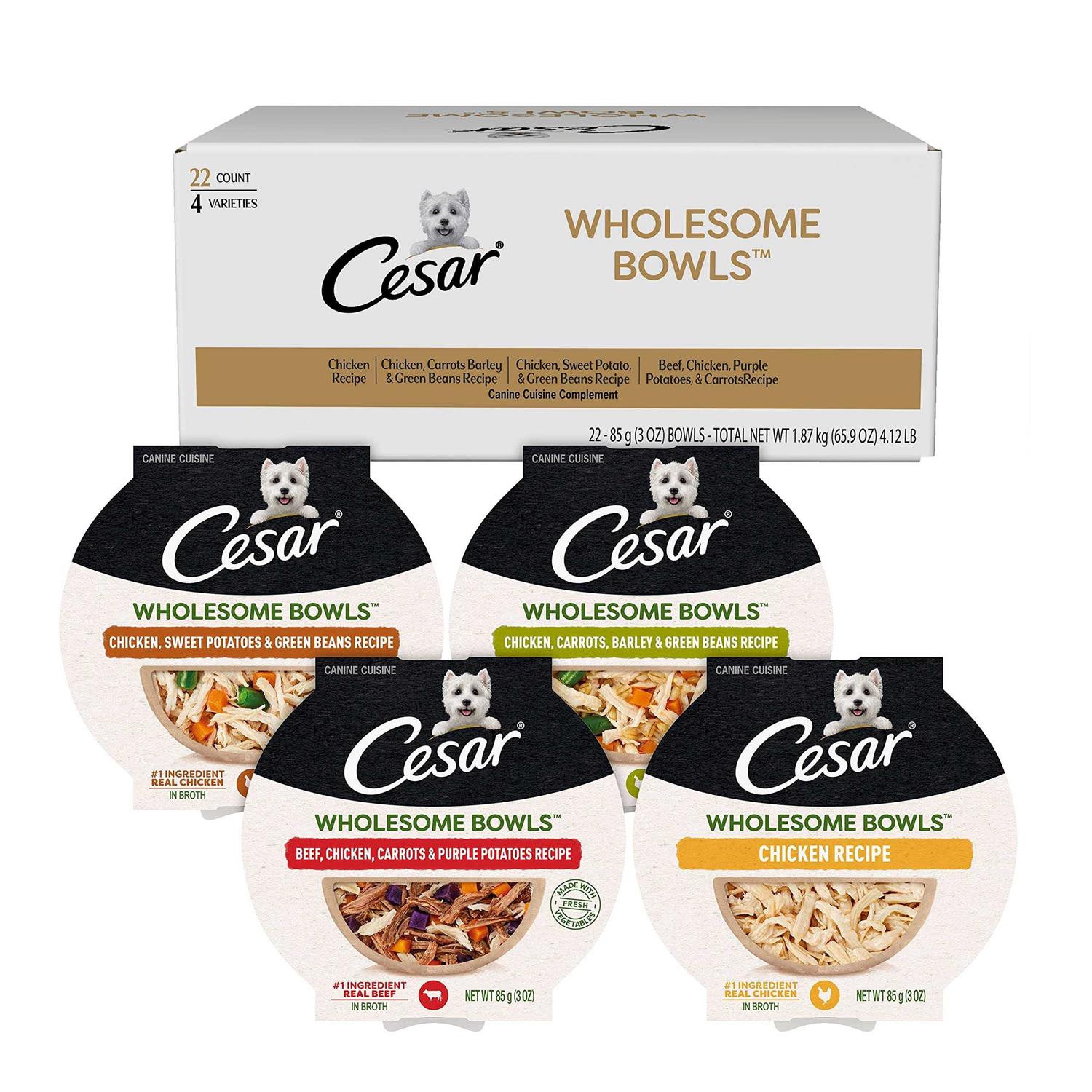 Cesar Wholesome Bowls Wet Dog Food - Pet Supplies online store