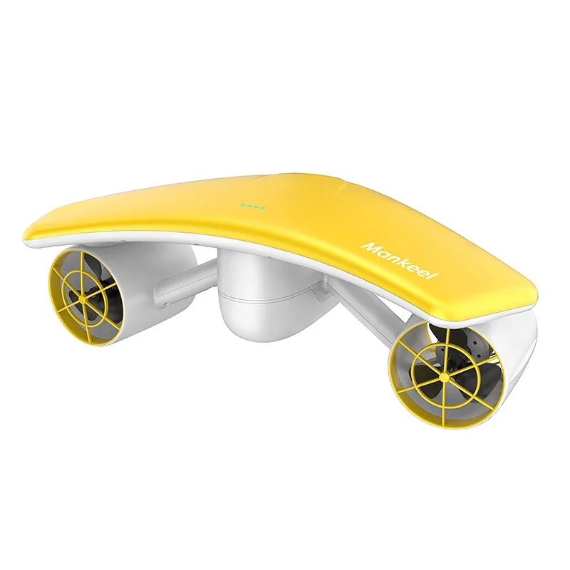 MANKEEL Underwater Scooter W7,Maximize Your Underwater Dive Experience,Sea Scooter with Dual Propeller,164ft Deepest Diving Depth,Compatible with Sport Cameras,