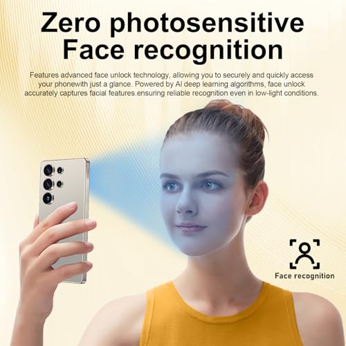 I25 Ultra Unlocked Android Phone 6.99" AMOLED 7000mAh Long-Lasting | Snapdragon 8 Gen3 | 8GB RAM+256GB | 68MP+108MP Pro Camera | Face Unlock + Stylus | Android 14 System (Blue)