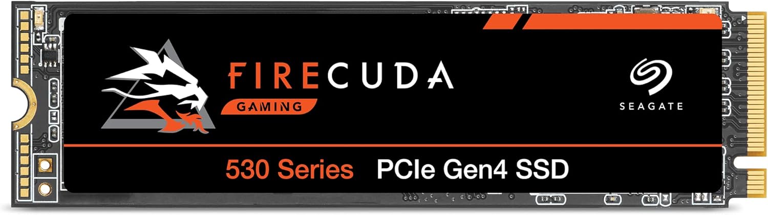 Seagate FireCuda HDD 8TB Internal Hard Drive HDD - 3.5 Inch CMR SATA 6Gb/s 7200RPM 256MB Cache 300TB/year with Rescue Services (ST8000DX001)