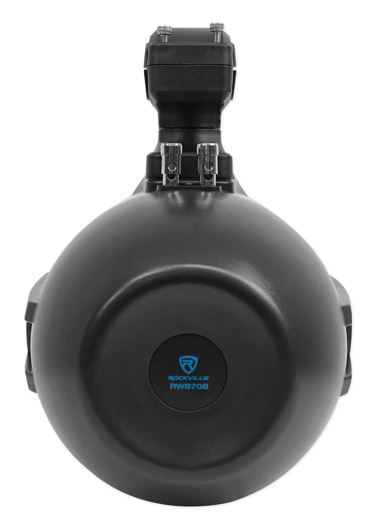 (2) Rockville RWB70B Black 6.5" Marine Wakeboard Swivel Tower Speakers+Amplifier