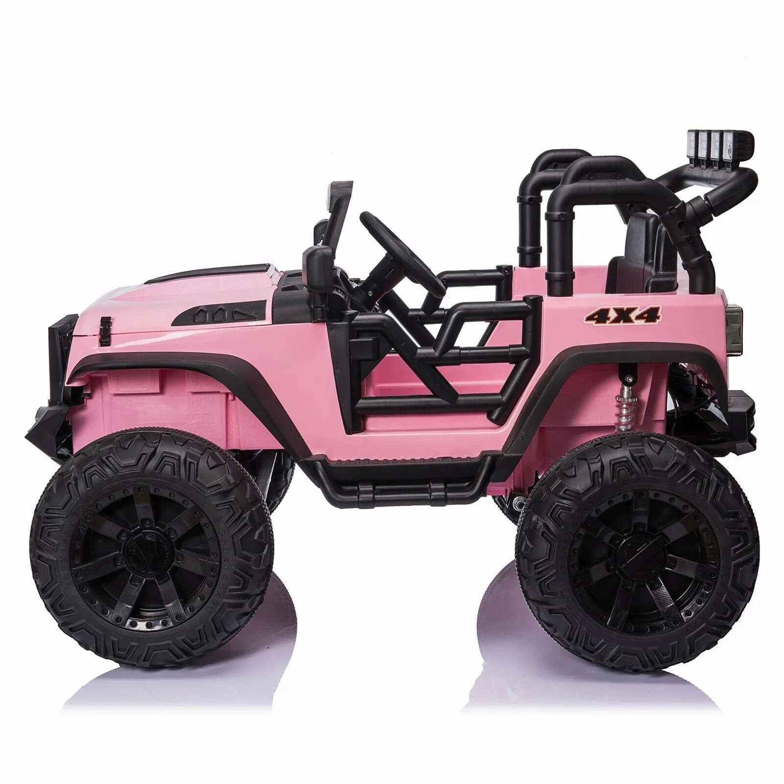 2-Seater 24V Ride-On Truck Toy with Remote Control and 400W Power for Kids - Curated Treasures Market