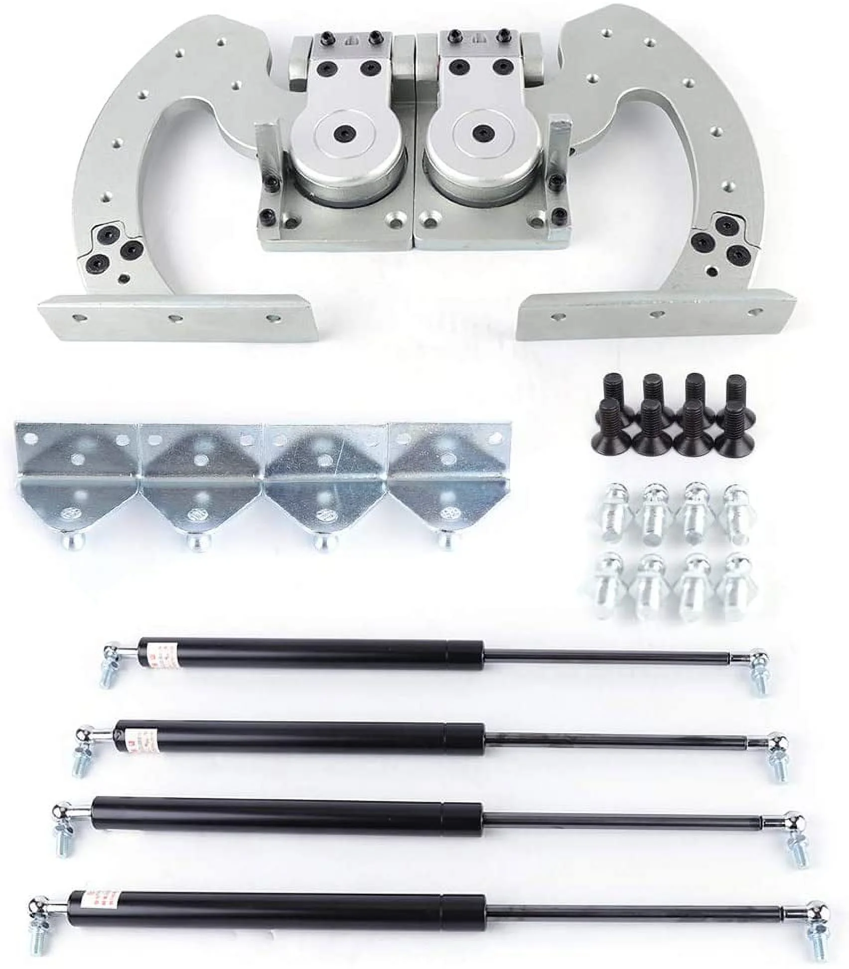 Miumaeov Lambo Doors Kit Universal Bolt on Vertical Door Hinge Kit Fit for Chevrolet Nissan Mazda Ford Subaru Toyota Adjustable 90 Degree Most Car Vertical Doors