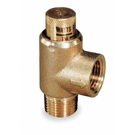 Watts Brass Calibrated Adjustable Relief Valve, MNPT Inlet Type, FNPT Outlet Type - 530-3/4