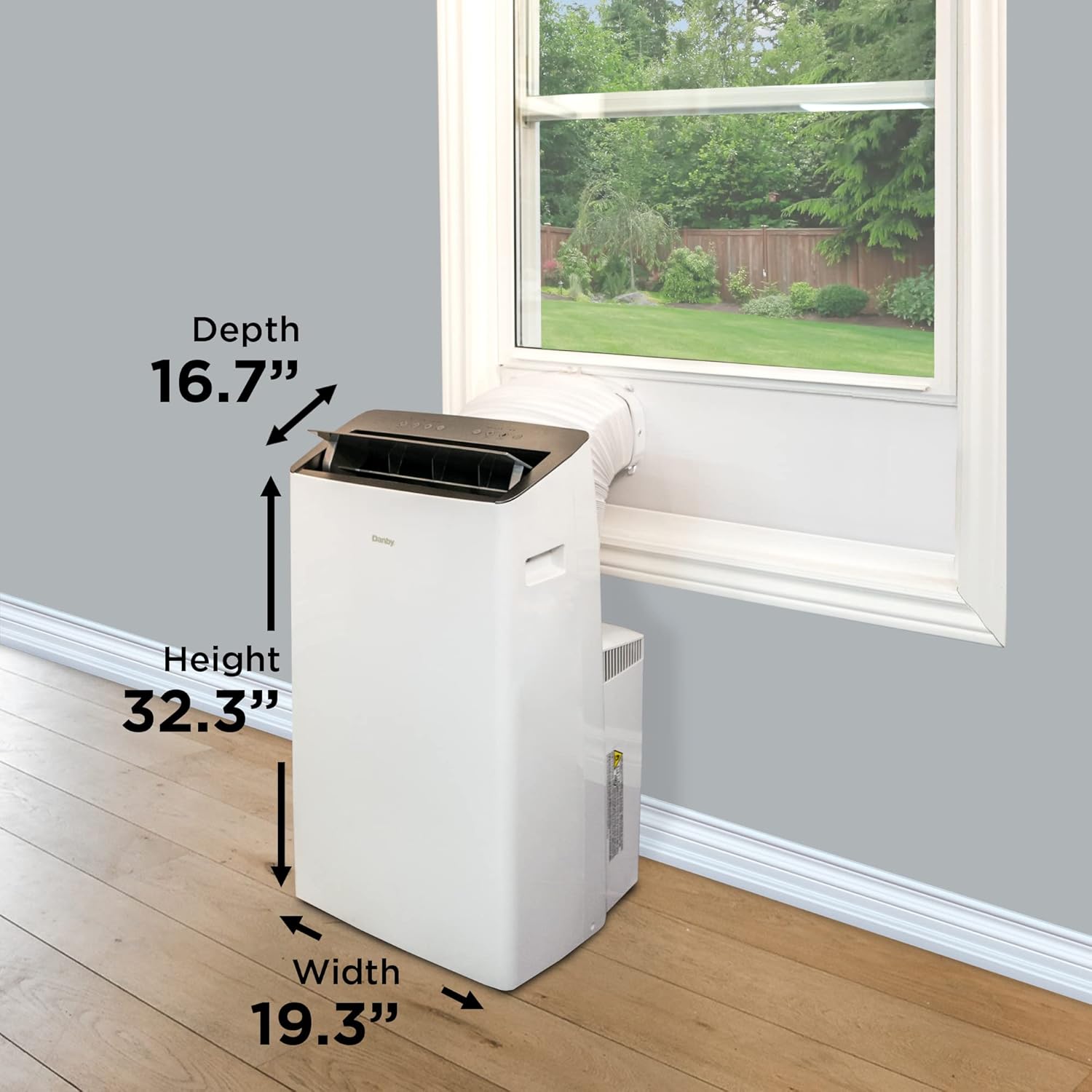 Danby DPA120B9IWDB-6 Portable Air Conditioner, White