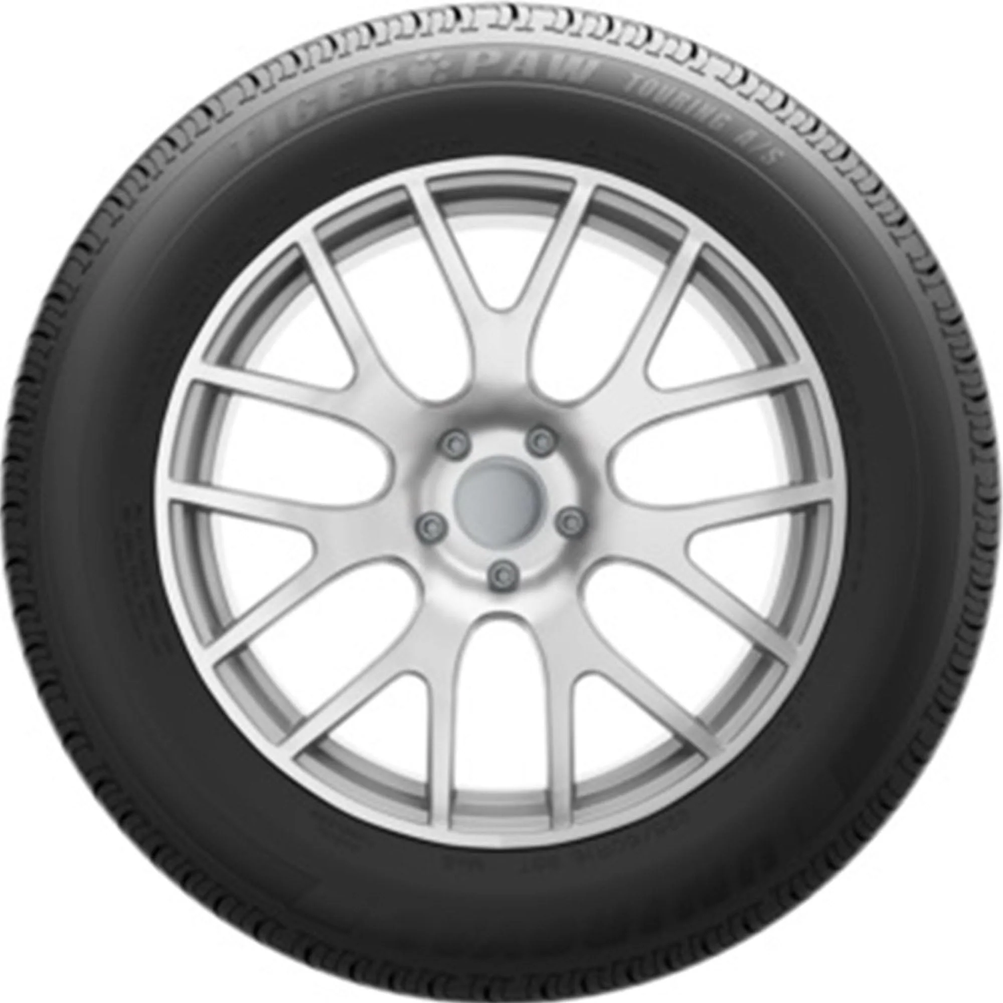 Uniroyal Tiger Paw Touring A/S DT All Season 255/45R19 100V Passenger Tire