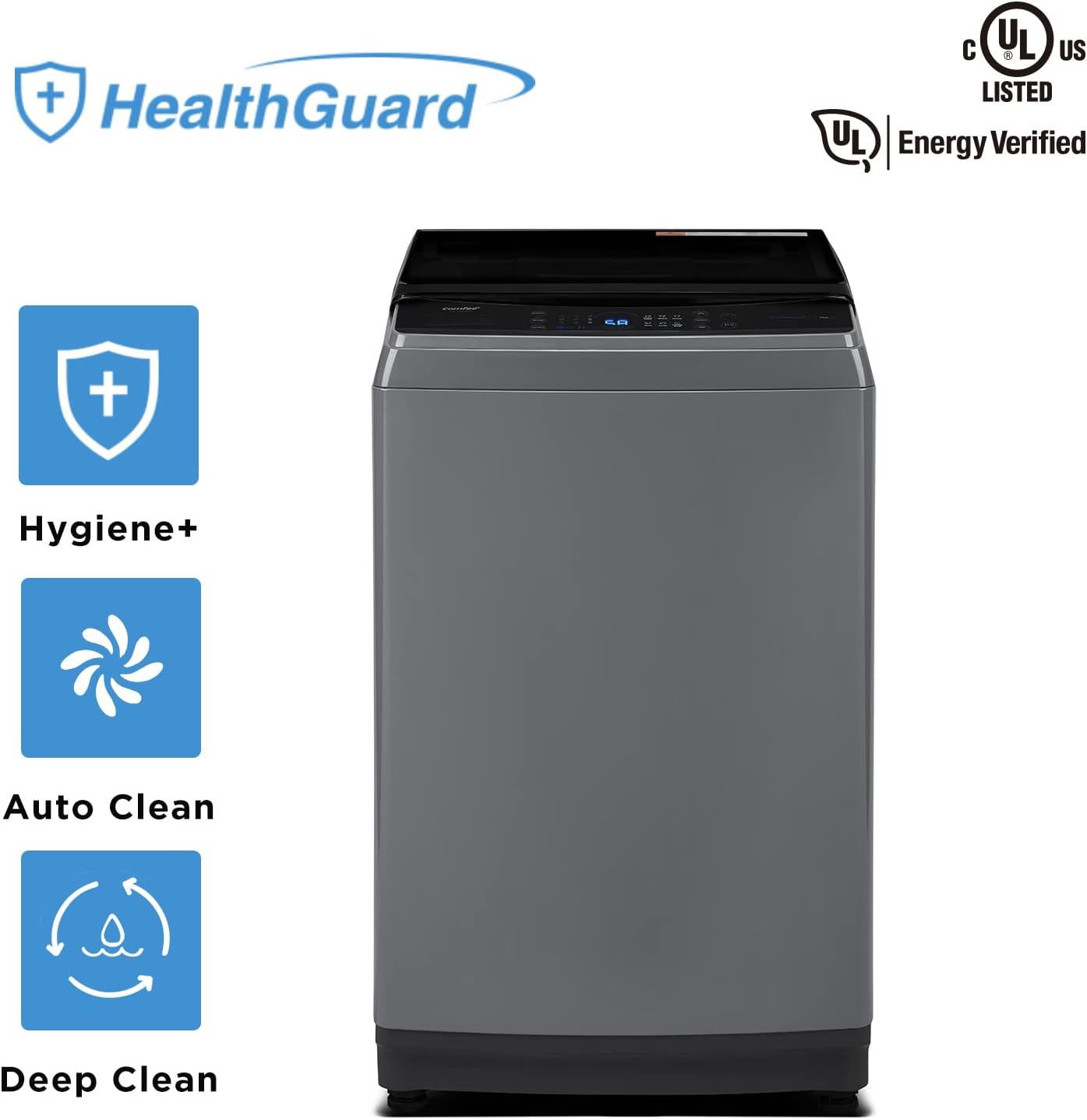 COMFEE' Washing Machine and BLACK+DECKER Compact Dryer Bundle