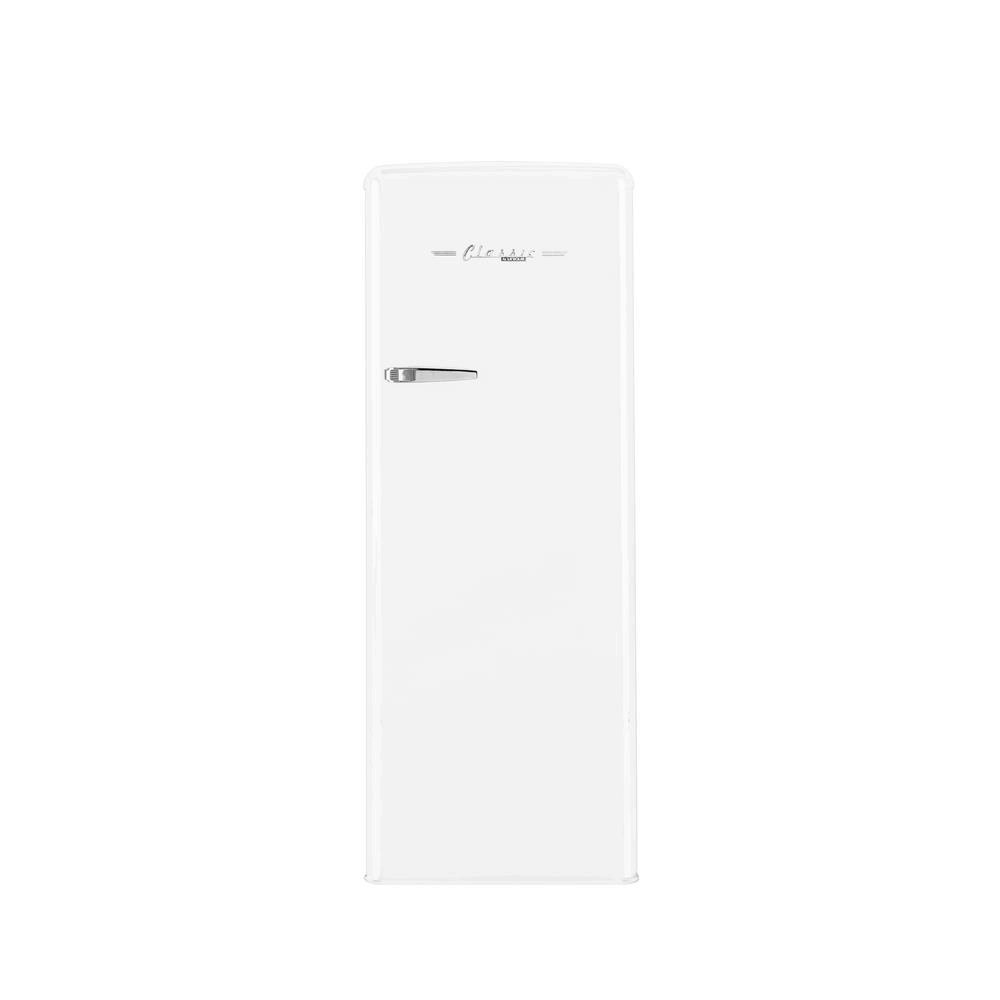 Unique Classic Retro 5.5 Cu. ft Upright Freezer Color: White UGP-175L W AC