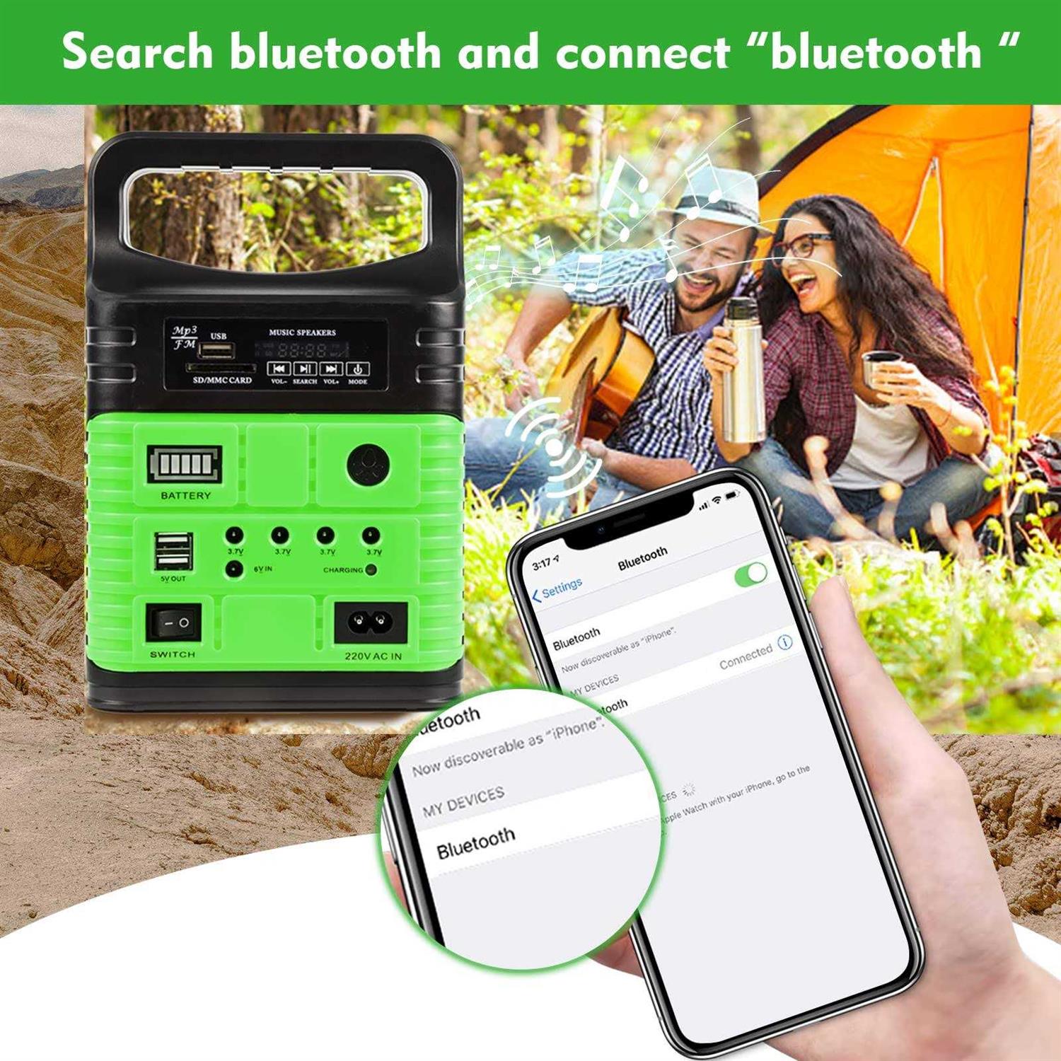 Solar Generator Portable Power Station for Emergency Power Supply - Shop Hardware Tools Online Store