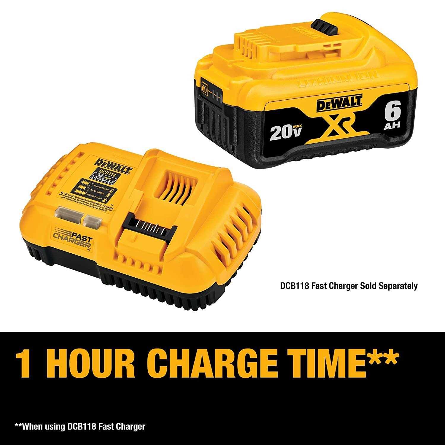 Dewalt DCB206-2 20V MAX XR Lithium Ion Battery - Shop Hardware Tools Online Store