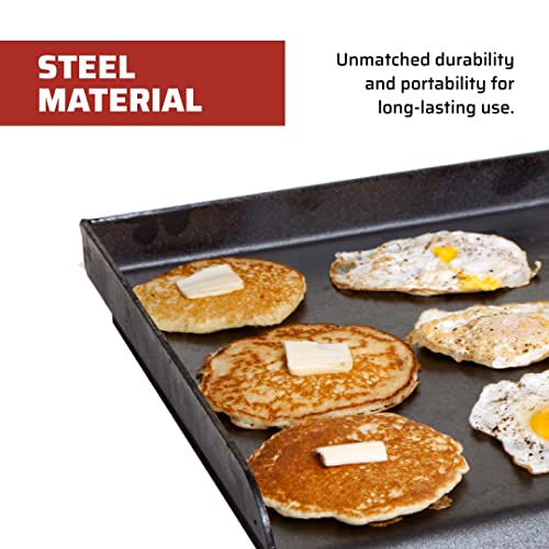 Camp Chef 3-Burner Griddle - Professional Flat Top Griddle for Camp Chef Cooking Systems - Outdoor Cooking Equipment - Fits 16" Cooking Systems