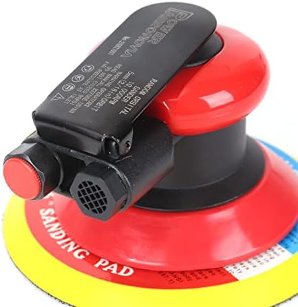 Pneumatic Random Orbit Sander Air Tool Air Powered,Palm Sander,Air Sander DA for metal and wood 6inch Pack of 2