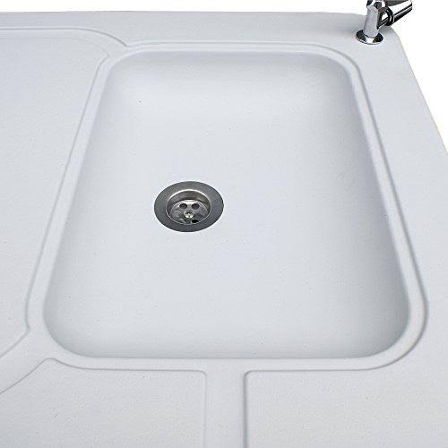Folding Portable Fish Hunting Cleaning Cutting Table Camping Sink Faucet Silver