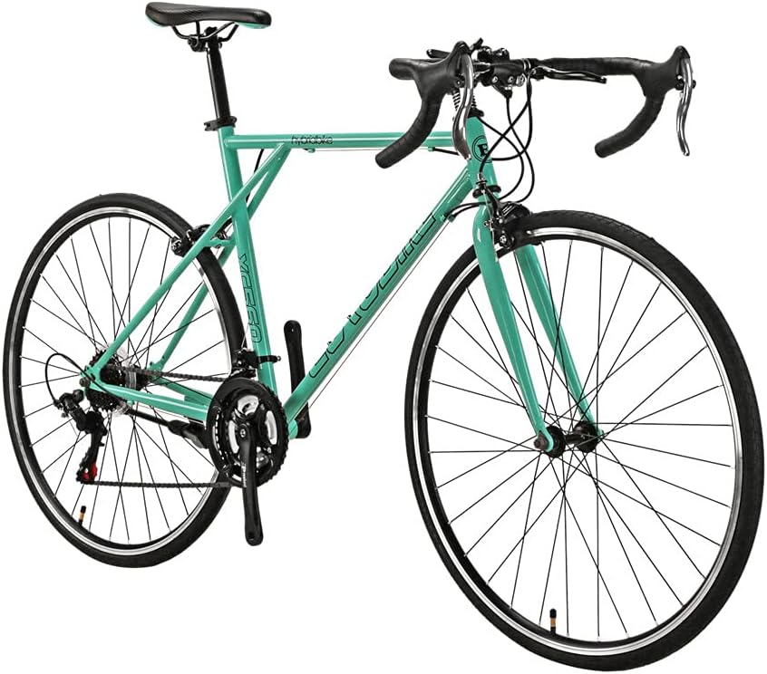 SD XC560 700C Road Bike Steel Frame Caliper Brake 21 Speed Gears for Adult Road Bicycle