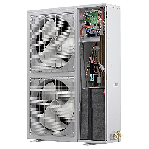 4 to 5 Ton 18 SEER Variable Speed MrCool Universal Central Heat Pump Split System - Upflow/Horizontal with Quick Connect Lineset - 15 Feet