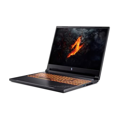 acer Nitro V Gaming Laptop, 15.6" FHD IPS Display, 144Hz, AMD Ryzen 5 7535HS, 6 Cores, GeForce RTX 4050, 16GB DDR5, 512GB SSD, Obsidian Black, Windows 11, BK, Laptop Bag, TWE Mouse Pad & Mouse