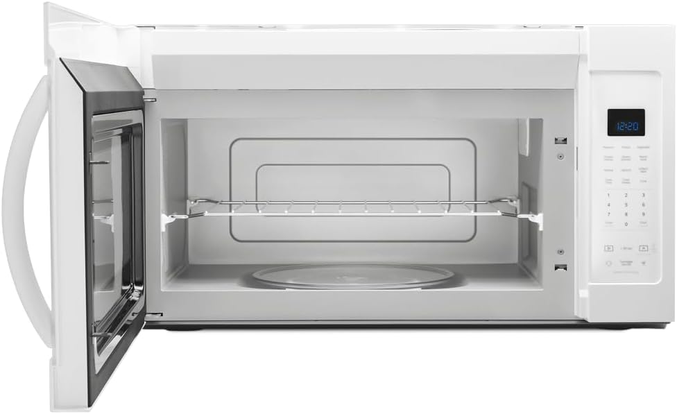 Whirlpool 1.9 cu. ft. Over The Range Microwave in White with Sensor Cooking and Steam
