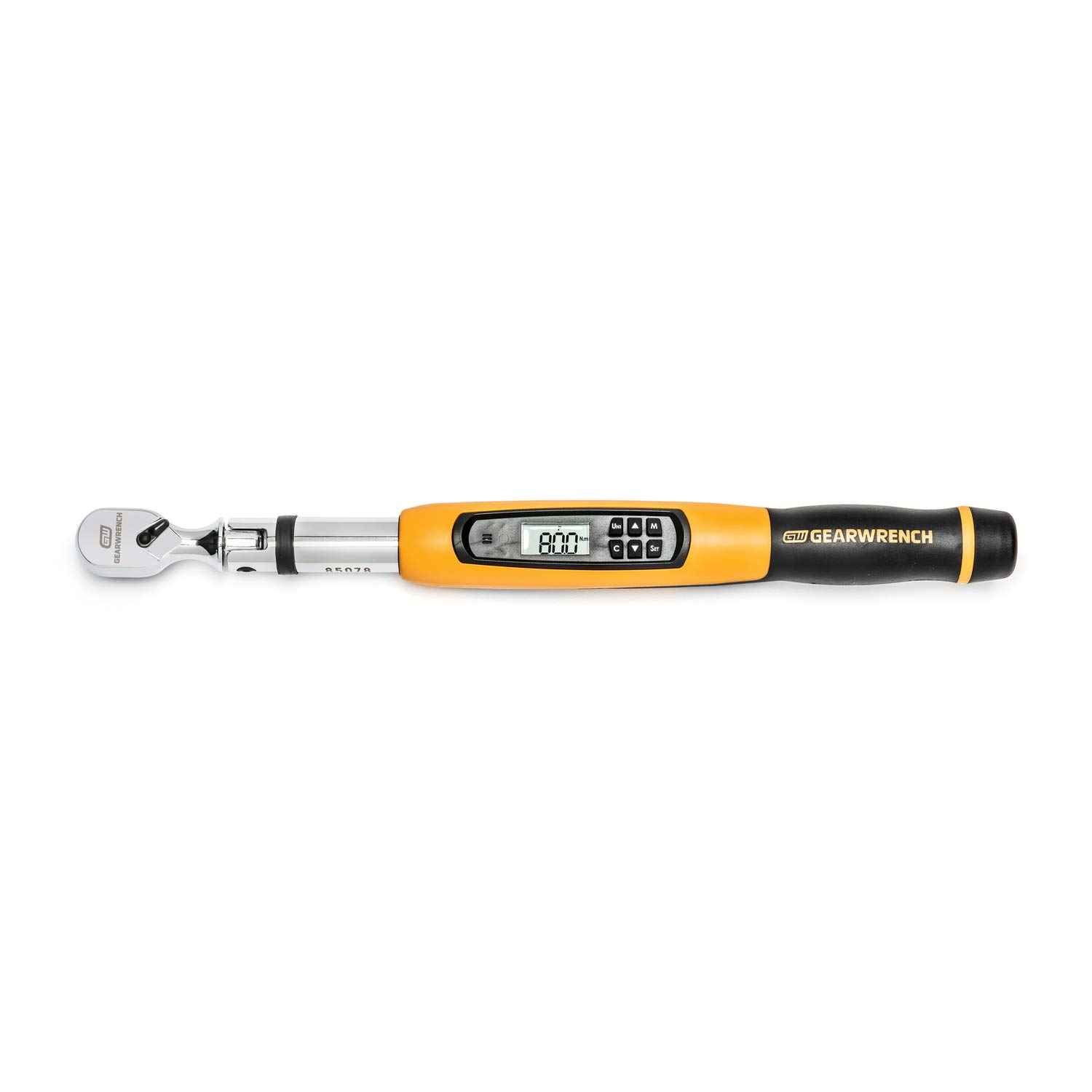 GEARWRENCH "1/2" Flex Head Electronic Torque Wrench with Angle 25-250 ft/lbs. - 85079