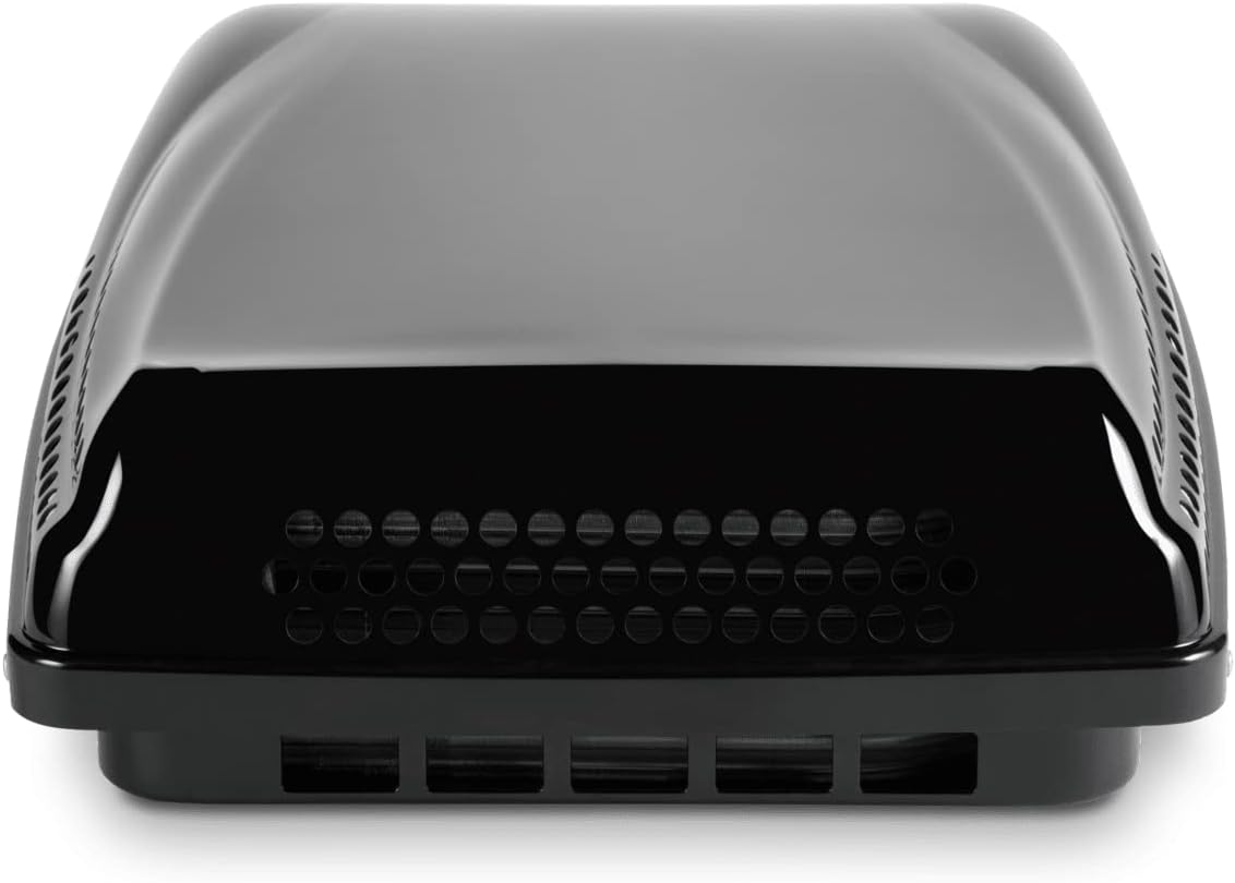Dometic Penguin II Rooftop Air Conditioner - Low Profile 11K BTU, Black Single or Multi Zone AC Unit for RVs - Ducted or Non-Ducted Application w/Rib-Reinforced Base Pan and R410A Refrigerant