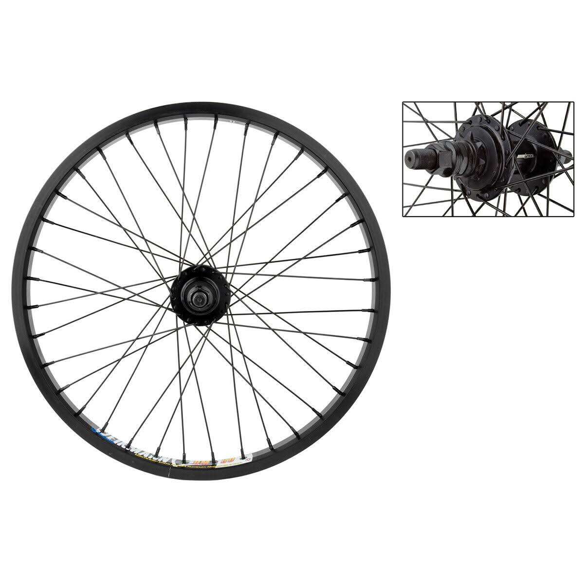 Wheel Rear 20x1.75 Wei Dm30 BK 36 Bk-ops 9T Driver 14mm Slotted 3/8 BK 110mm