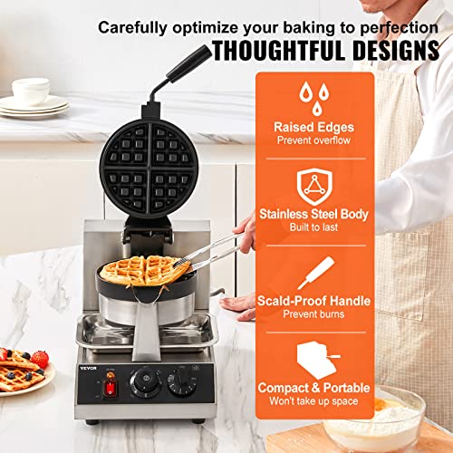 VEVOR Commercial Waffle Maker