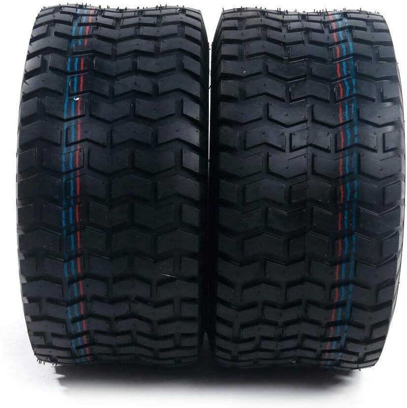Set of 2 Lawn & Garden Turf Saver Tires 20x8-8 20x8.00-8 20x8x8 Tire 4PR