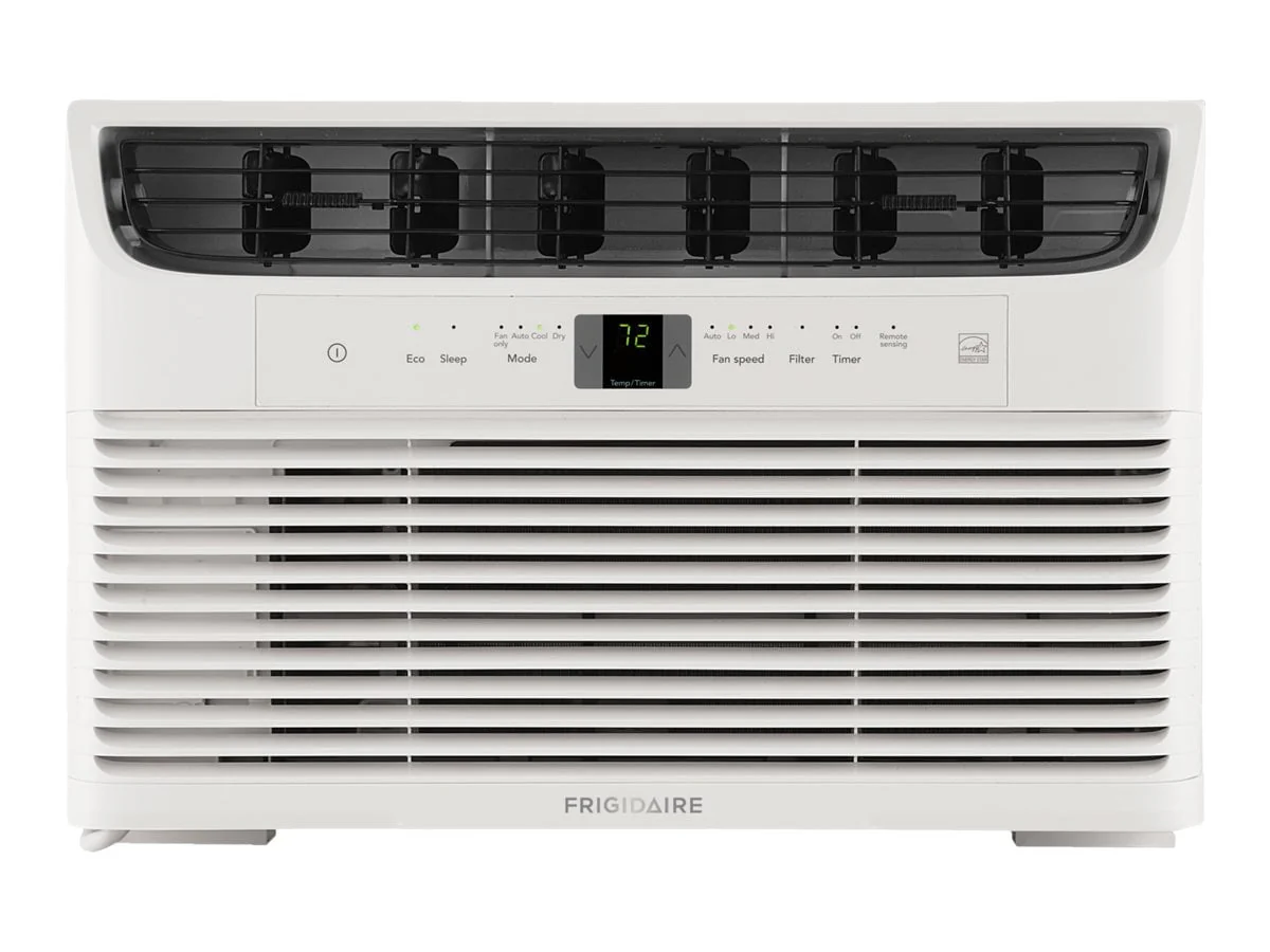 Frigidaire 5,000 BTU 115V Window-Mounted Mini-Compact Air Conditioner with Full-Function Remote Control, White