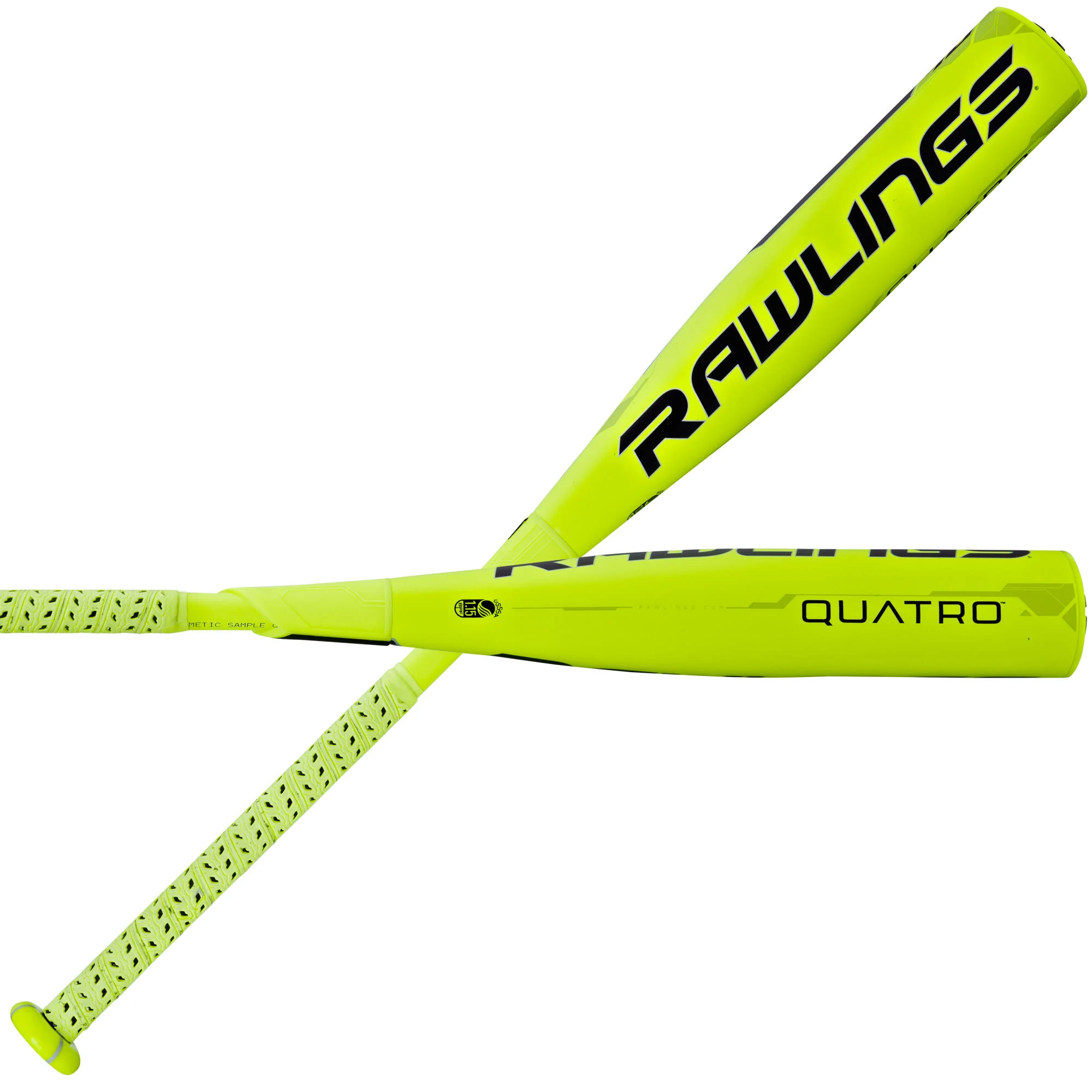 Rawlings 2017 Quatro Senior League (-10) Baseball Bat - 31x22/21 oz
