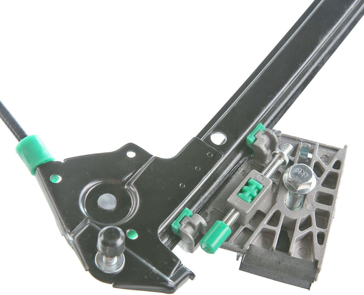 Front Passenger Side Power Window Regulator with Motor for Chevy Corvette 1997-2004 Pack of 2