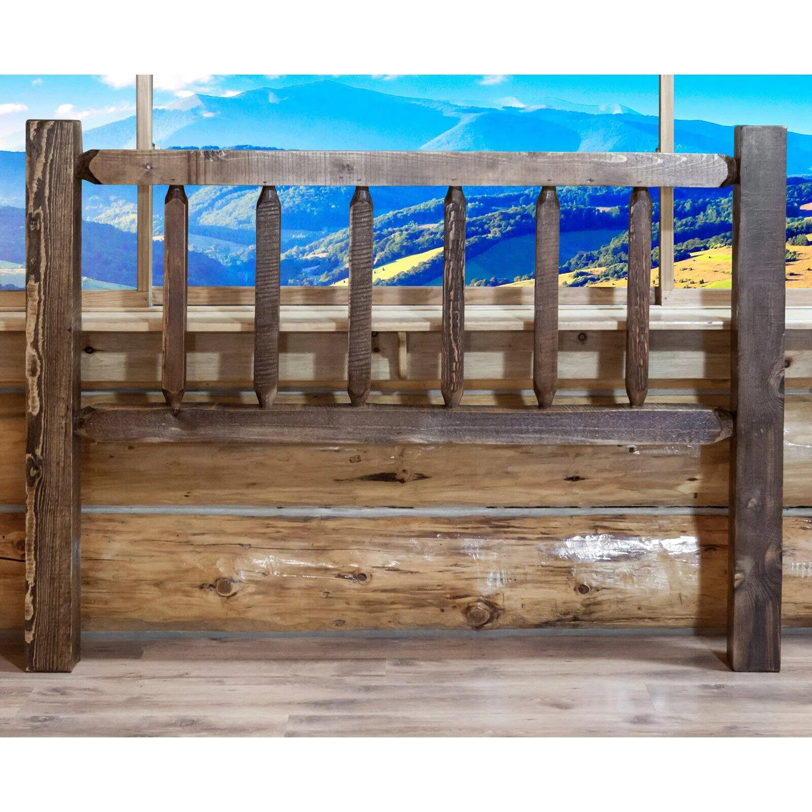 Montana Woodworks Homestead Wood California King Headboard in Natural