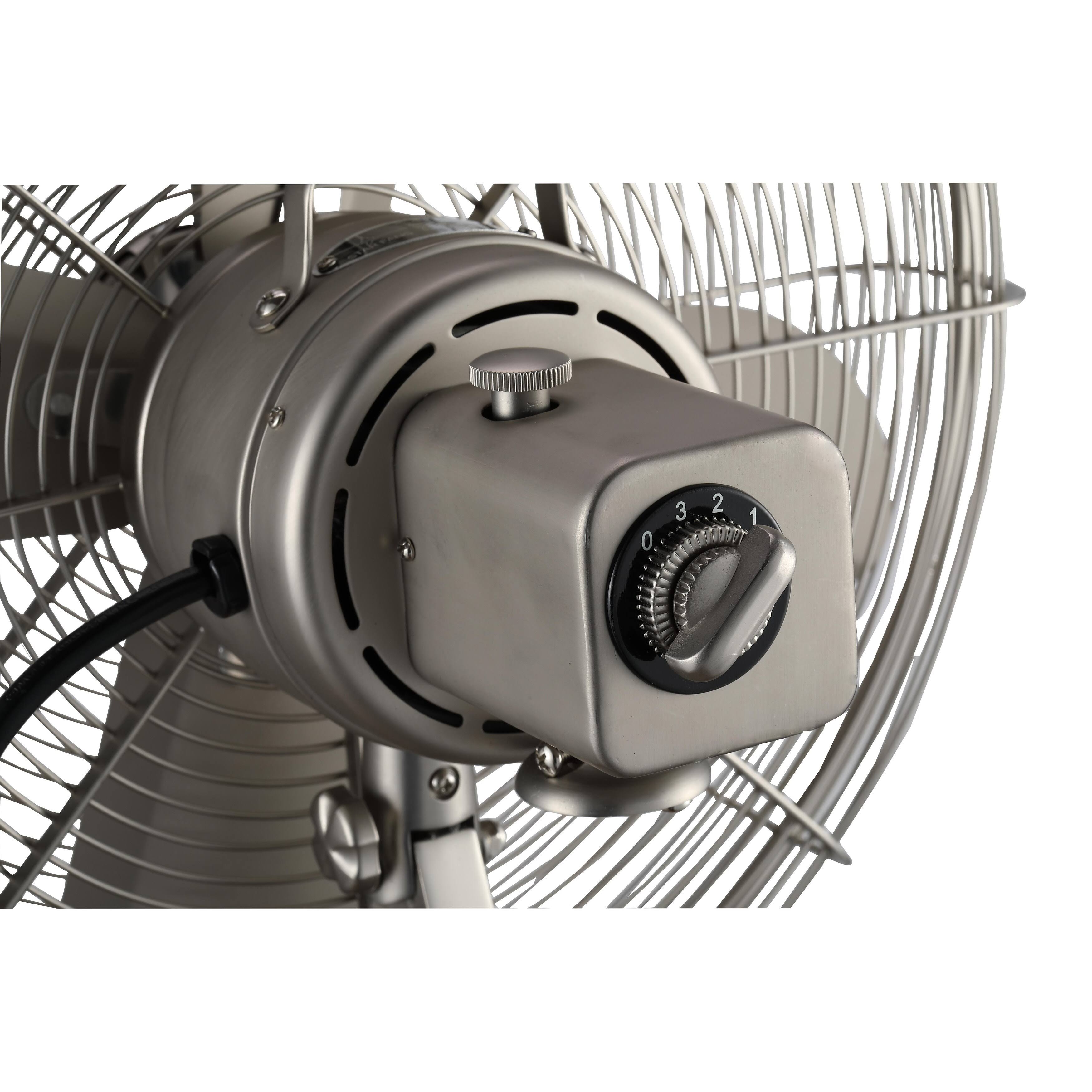 Star Fans Tripod 16&& Oscillating Floor Fan, Black