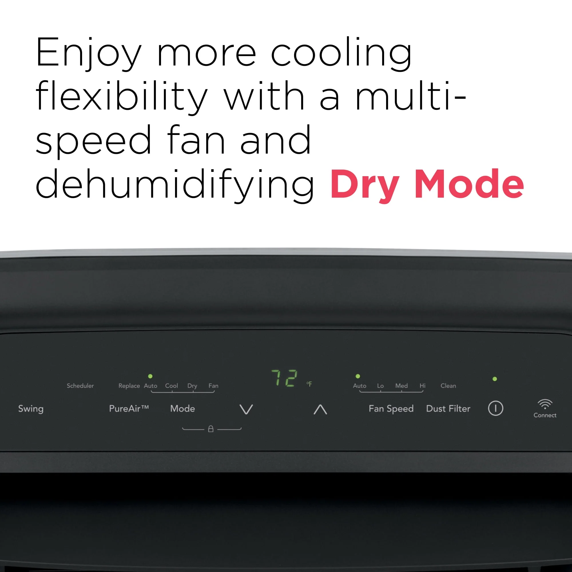 Frigidaire 8,000 BTU Portable Room Air Conditioner with Dehumidifier Mode