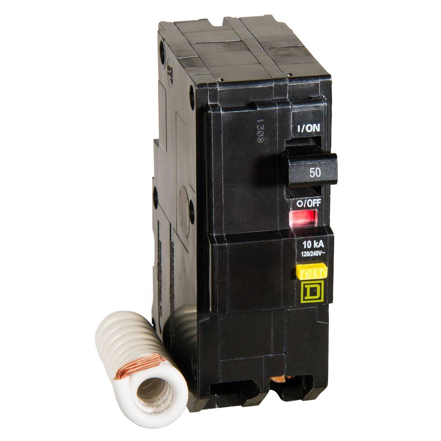 Square D QO 50-Amp 2-Pole GFCI Circuit Breaker - Shop Hardware Tools Online Store