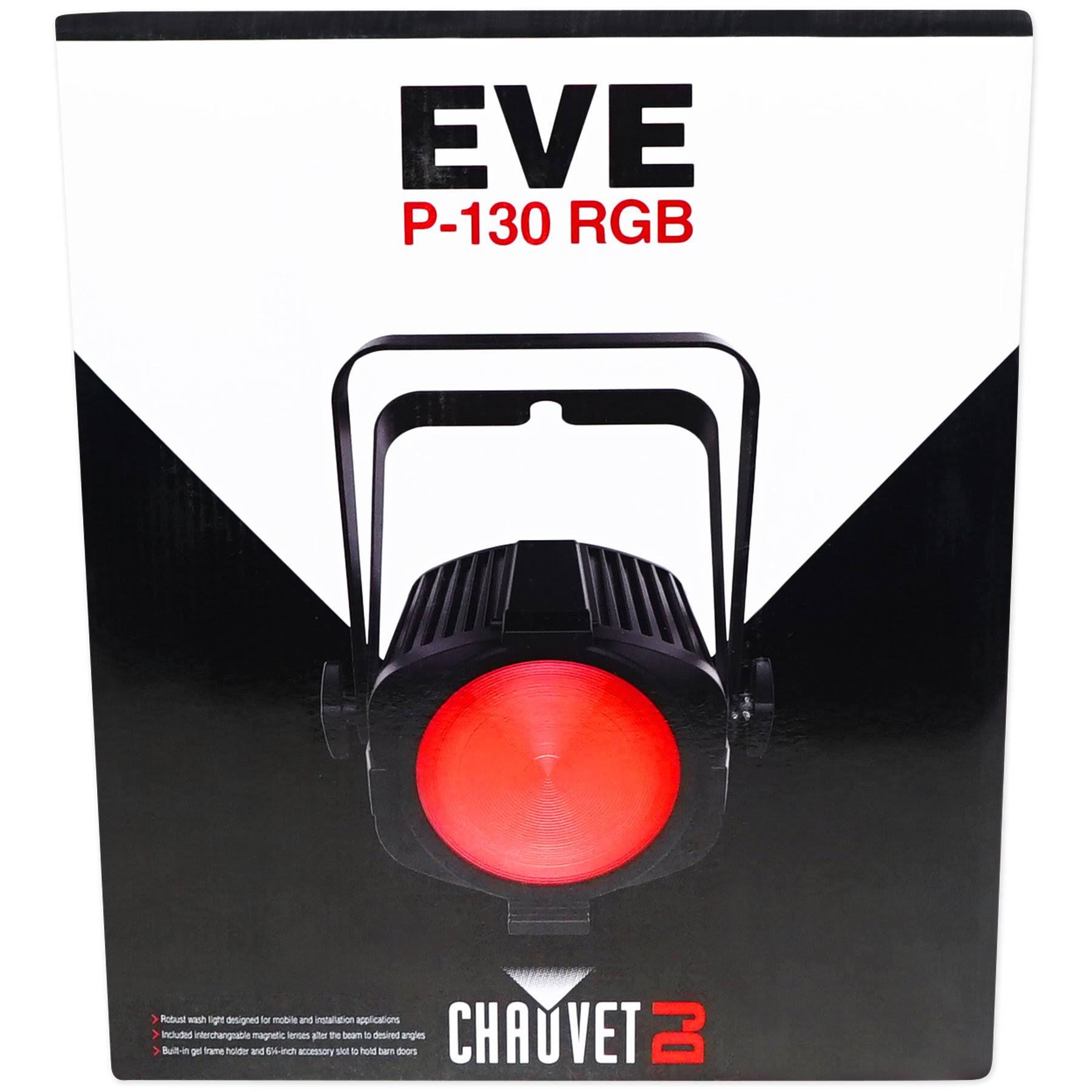 Chauvet DJ Eve P-130 RGB Church Stage Light Wash Light par Can Lighting Fixture