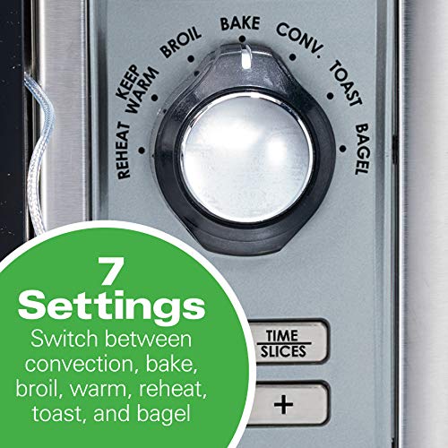 HAMILTON BEACH PROFESSIONAL Digital Air Fryer Countertop Toaster Oven