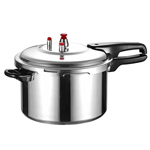 MidiLi Kitchen Pressure Cooker for Electric Stove Gas Stove Cooking Utensils Aluminum Pressure Cooker for Canning with/Easy Lock Lid for Steaming Canning and Stewing