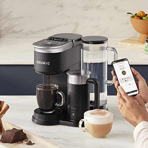 Keurig K-Duo Single Serve K-Cup Pod Coffee, Latte and Cappuccino Maker