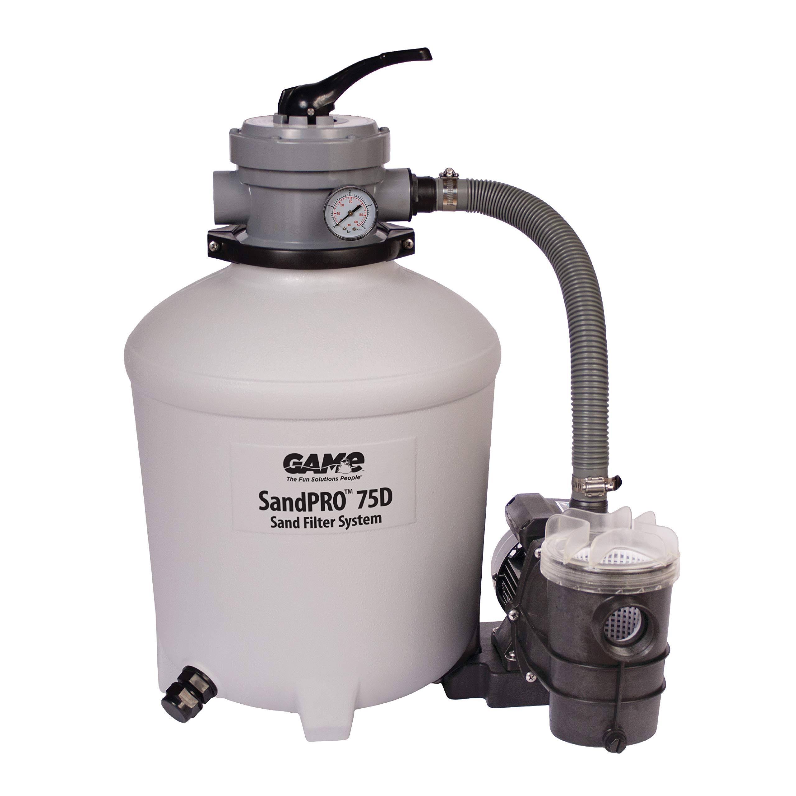Game SandPro 75D Pool Sand Filter Pump Filter System
