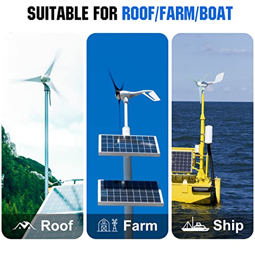 ECO-WORTHY 500W, 600W, 800W, 1000W, 1200W Solar Wind Power Complete Kit System