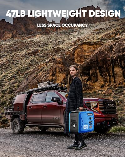 4000 Watt Inverter Generator, 120V Gas Powered Generator Super Quiet, RV Ready/EPA for RV, Camping and Home