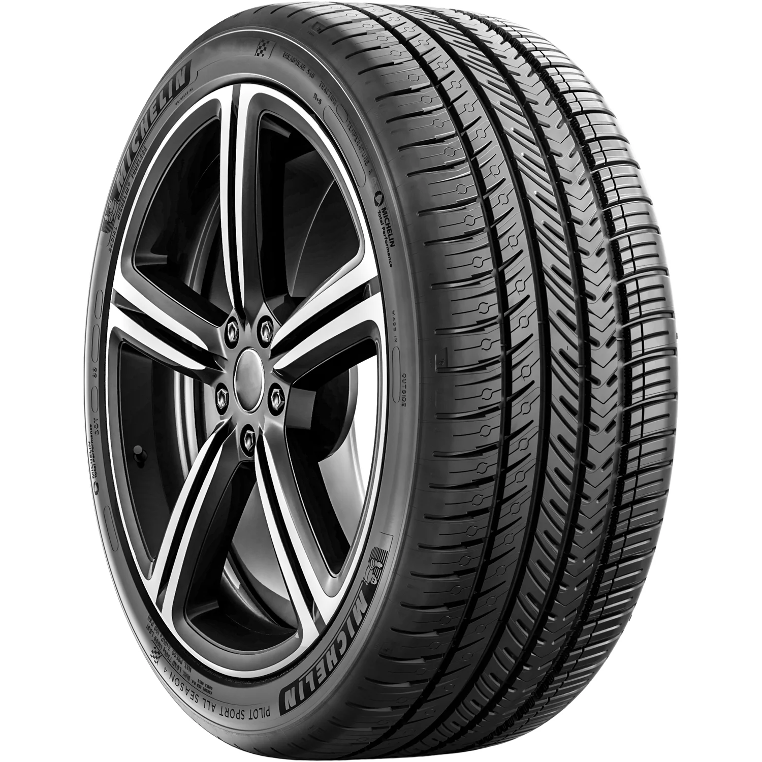 Michelin Pilot Sport All Season 4 All Season 255/45ZR18 103Y XL Passenger Tire