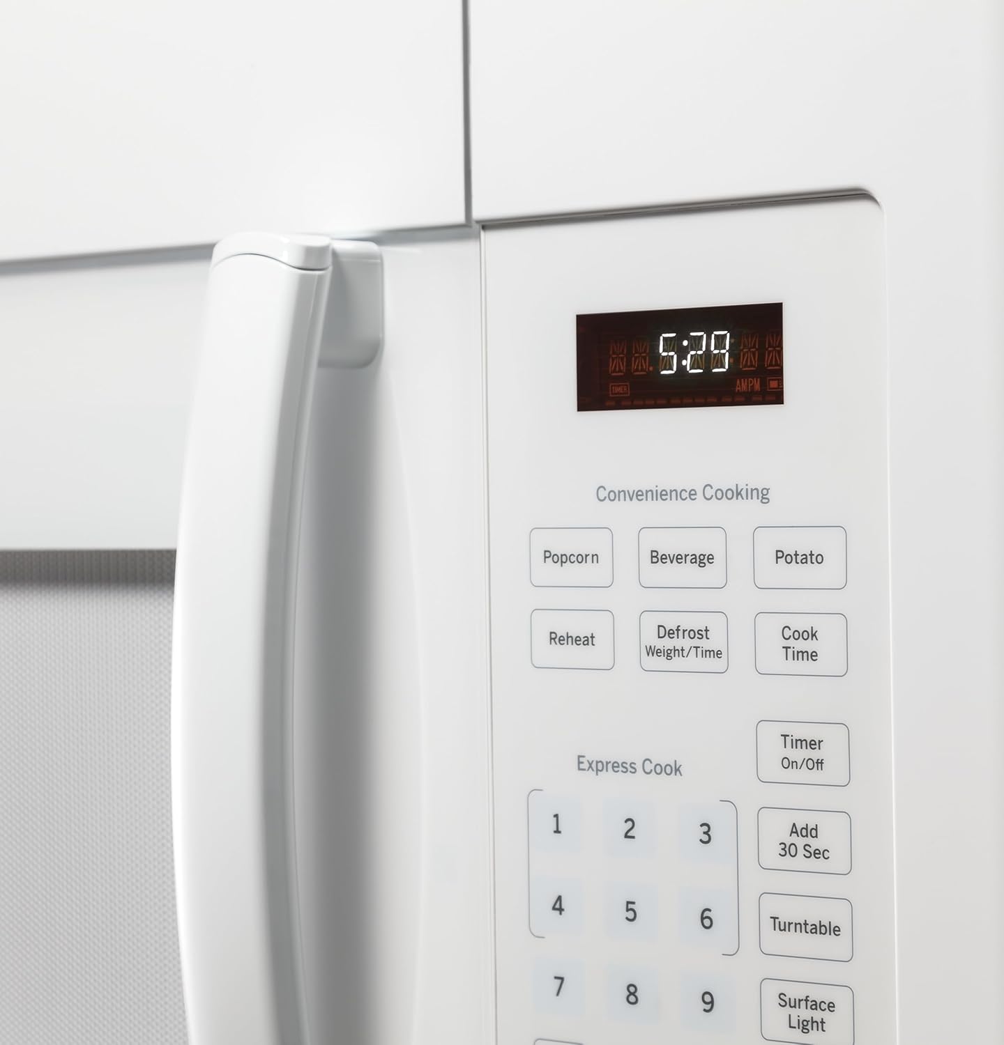 GE JVM3160DFWW 1.6 Cu. Ft. Over-the-Range Microwave Oven