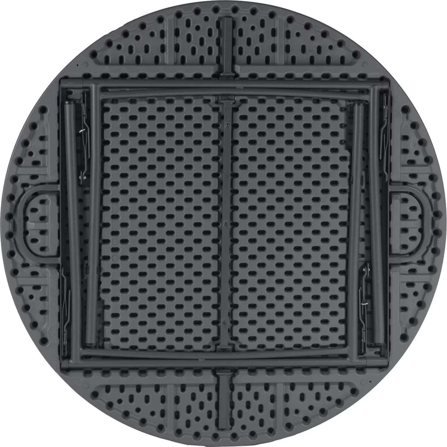 Dorel Zown Commercial Round Blow Mold Fold Table