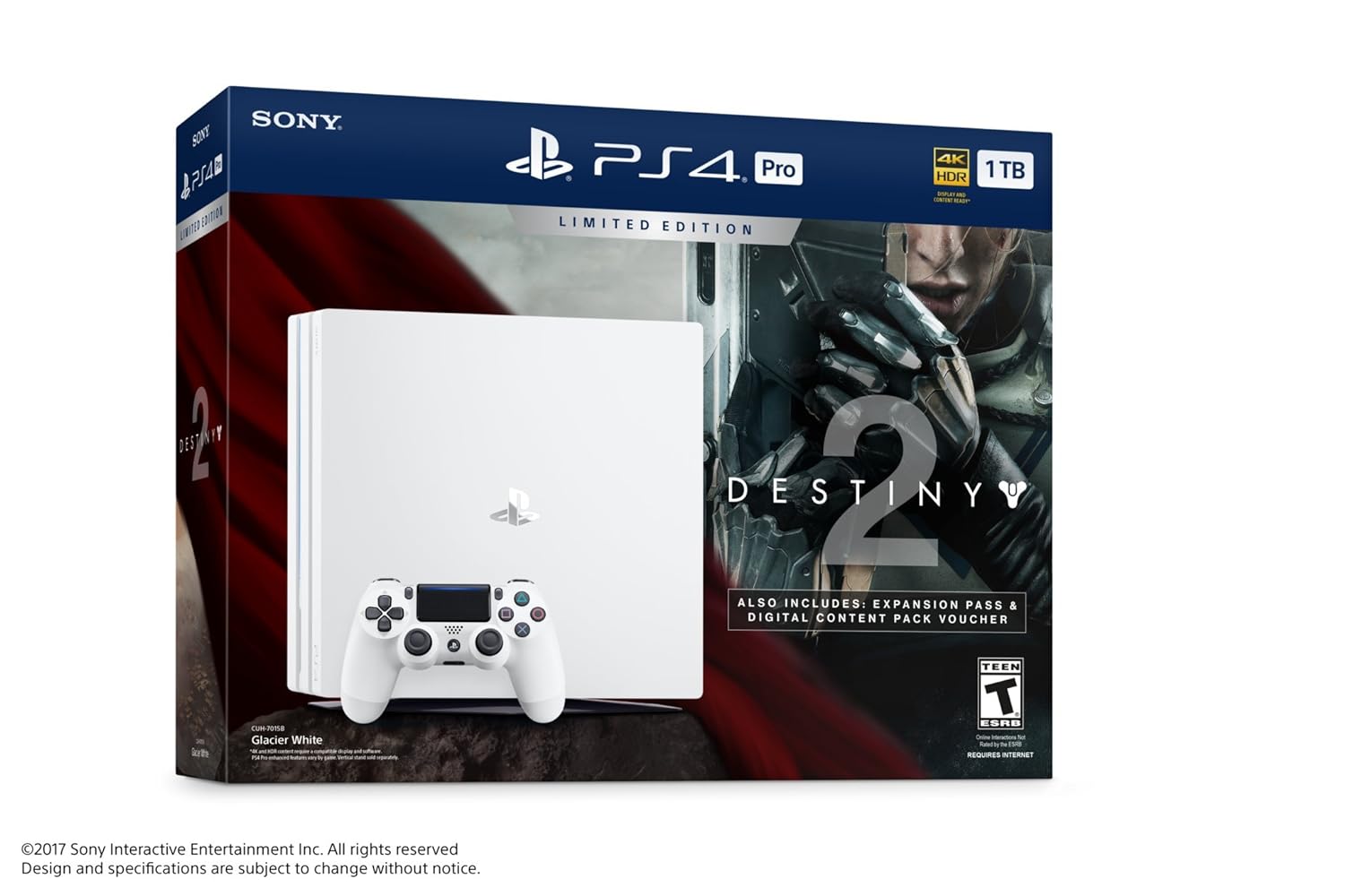 PlayStation 4 Pro 1TB Limited Edition Console - Destiny 2 Bundle [Discontinued]