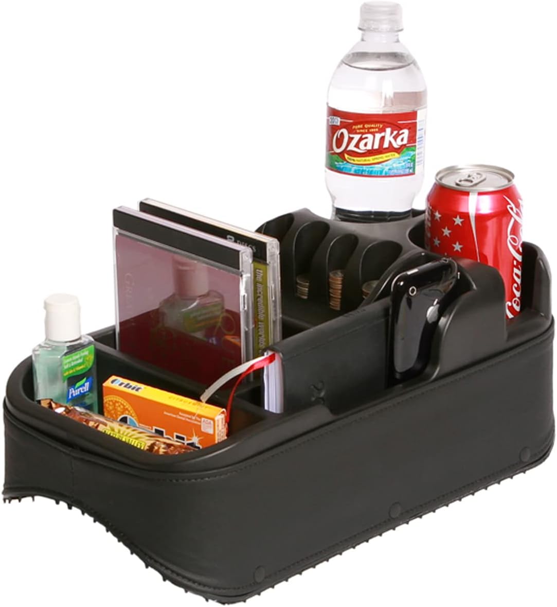 Texas Saddlebags Clutter Catcher(R) Universal Floor Consoles Black (50811)