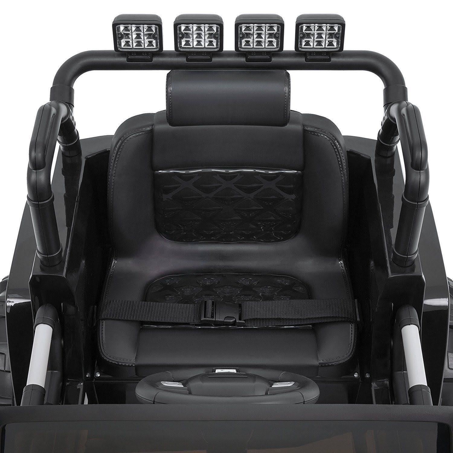 Best Choice Products 12V Ride on Car Truck W Remote Control, 3 Speeds, Spring Suspension, LED Light Black
